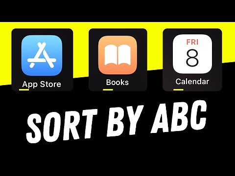 How to Sort Apps Alphabetically on the iPad — All You Need to Know