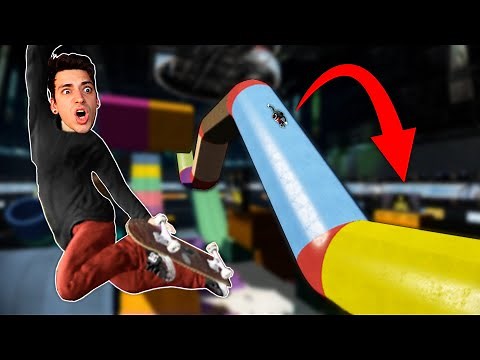 SKATEBOARDING THE CRAZIEST WATER SLIDES! (Skate 3)