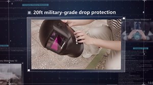 ARCCAPTAIN Welding Helmet Auto Darkening, Large View Welding Hood Mask True Color with Top Optical Clarity