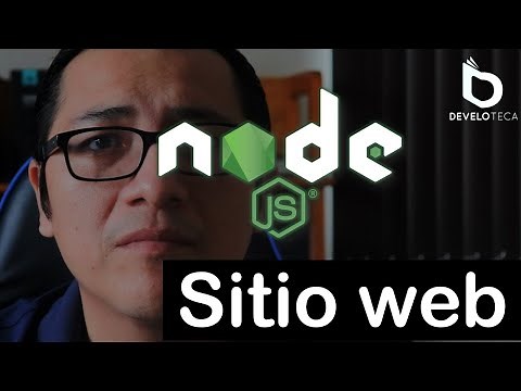sitio web con node js
