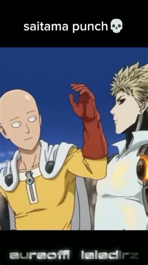 saitama punch💀☠️ #edit#anime#one punch man #viral#popular