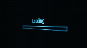 Computer Loading Progress Bar Screen