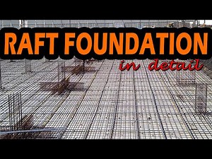 Raft Foundation Construction and its design - explained in details