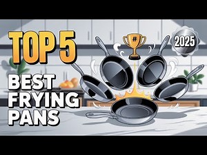 **"Top 5 Best Frying Pans of 2025 🍳 | Nonstick, Stainless, Cast Iron & More!"**