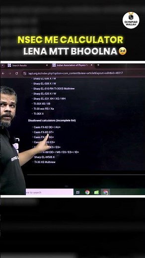 Last Min Tips for NSEC😱