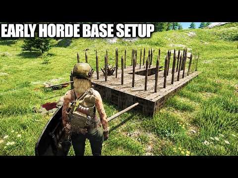 Setting up a Horde Base Didn’t Go Well in This New Survival Game… Build Craft Survive