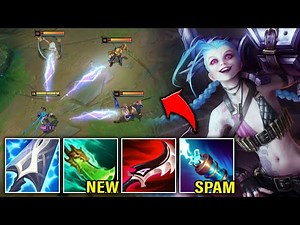 Jinx but I shoot my W faster than auto attacks with the new Spear of Shojin