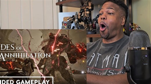 美国黑哥Tyrone Magnus看湮灭之潮11分钟实机演示宣传片反应