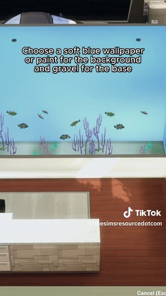 Your builds are about to be off the scales. 🐟🛠️ Aquarium wall tutorial now live! Inspired by knylesims #thesims4 #thesims #sims4 #sims #simstutorial #simsgameplay #simshowto #simstips #simshelp #simsgame #gaming #fyp
