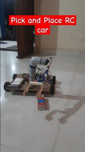 #arduinoproject #pickandplace #arduinorobot #rccar #esp32project #roboticarm #robotics #esp32 #robot