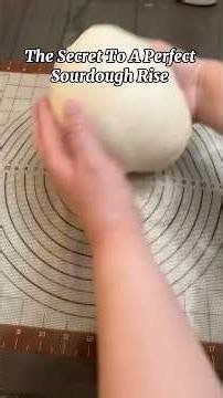 The secret to a perfect sourdough rise #sourdough #sourdoughbread #sourdoughstarter