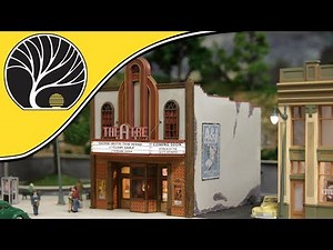 Theater – N, HO & O Scales | Built-&-Ready® | Woodland Scenics | Model Scenery