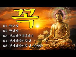 매일 들어라: 소원이 실현되는 건강 과 돈 행운 🙏🙏🙏 천수경, 금강경, 신묘장구대다라니, 천지팔양신주경, 천지팔양신주경 (우리말)