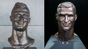 Infamous Ronaldo bust artist gets a do-over