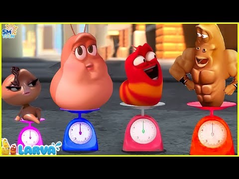 Larva terbaru 2026 👉 - Rumahnya penuh dengan anak-anak 🥟 Kartun lucu Video