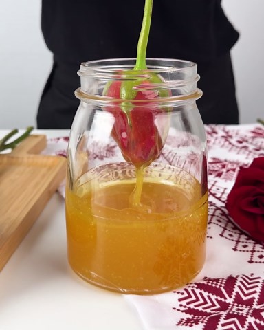 How to preserve beautiful roses🌹