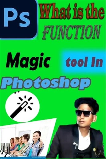 Photoshop me magic wand tool ka kya kaam hote hain Royal Graphic Design #graphicsworld