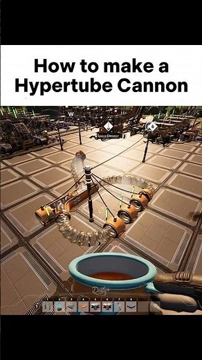 Hypertube Cannon Tutorial Satisfactory