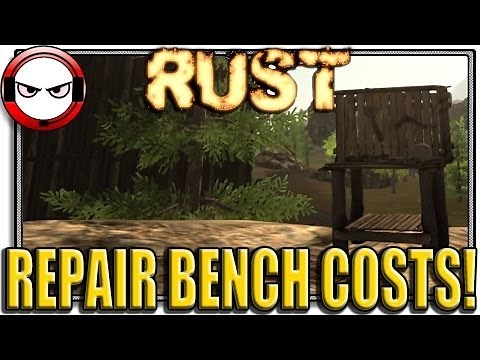 Rust - Rust - Repair Bench guide (Rust gameplay, Rust item degradation)