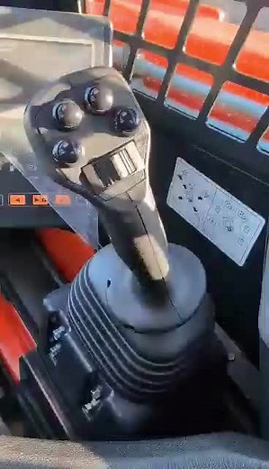 The hydraulic pilot joystick controls on compact skid steers offer a premium touch and feel, making the machine feel like an extension of the operator. Fingertip controls also give the operator an easy way to control their attachment functions right from the joystick for smooth and effortless operation. #WeDigDirt #skidsteer #skidsteerdaily #skidsteers #skidsteerservices #skidsteertricks #skidsteeroperator #skidsteerbusiness #KIOTITractor #KIOTI #KIOTICanada #WeDigDirt #tractor #Tractors #tracto