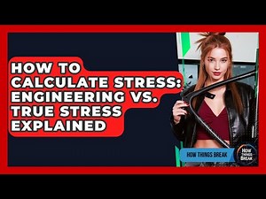 How To Calculate Stress: Engineering Vs. True Stress Explained - How Things Break