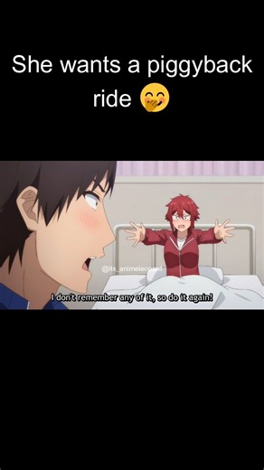 Atul Saini on Instagram: "They both were blushing all the way 😋 In a hilarious but adorable moment from “Tomo-chan Is a Girl”, during the marathon, Tomo collapses from fatigue and fever — prompting Jun to heroically carry her all the way to the school’s infirmary. When she wakes up, Misuzu informs her that Jun still managed to finish first while carrying her, clearly worried for her health — making Tomo blush. A little later, Jun drops by to check on her, and Misuzu and Carol give both of them 