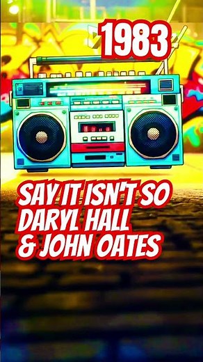 1983 Say It Isn't So by Daryl Hall & John Oates #80smusic #oldschool #music #musicgenre #80s