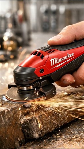 Milwaukee Angle Grinder – Power in Your Hand! ⚡🔥 #Shorts