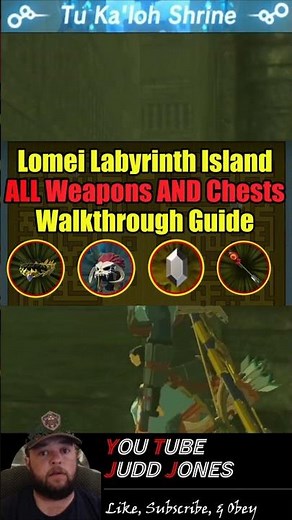 Tu Ka'loh Shrine (Trial of the Labyrinth) Shrine Quest - Guide to Find ALL the Secrets in BOTW