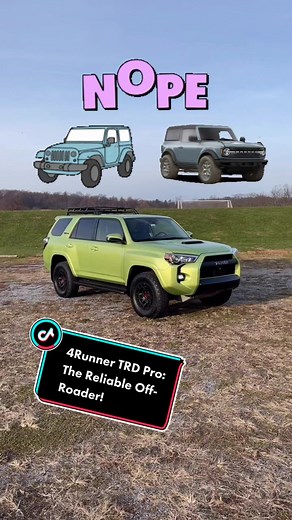 Toyota 4Runner TRD Pro vs Wrangler & Bronco: 5 Reasons Why