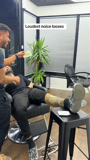 Mitchy and matty trying out what maybe the next challenge for a free time for out clients #barber #pranks #challenge #trim #trim #waxing | Mitchyandmatty
