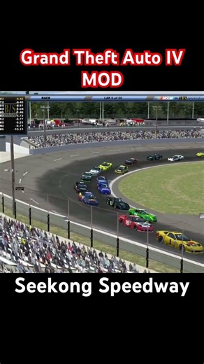 Grand Theft Auto IV MOD at Seekong Speedway!!! (NR2003)