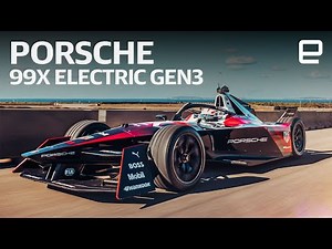 99X Electric Gen3 first look: Porsche unveils its next Formula E racing car