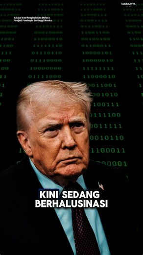 Trump mengeklaim rakyat Iran menginginkannya dirinya menjadi pemimpin tertinggi mereka.