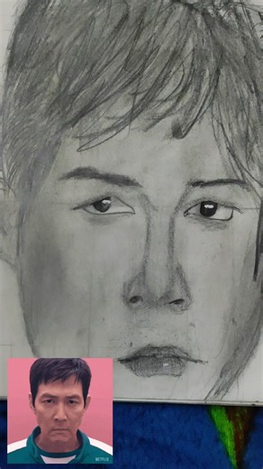 Gi-Hun Drawing#Drawing #squidgame2 #trendigshorts