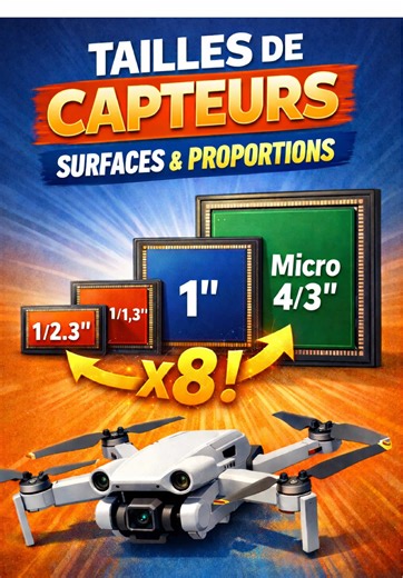 Qualité des capteurs de drones : Impact sur vidéo