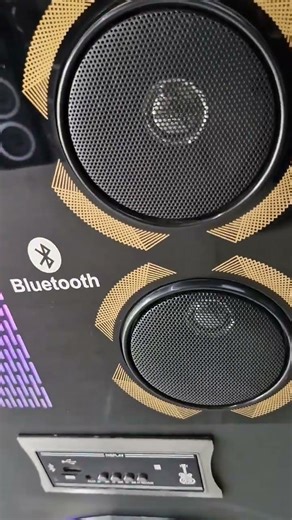 10"bass party box | lighting panel🔥 dj sound