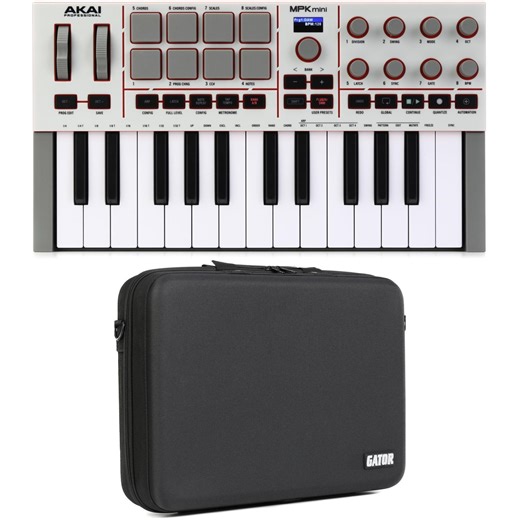 Akai Professional MPK Mini IV MIDI Keyboard Controller with Case