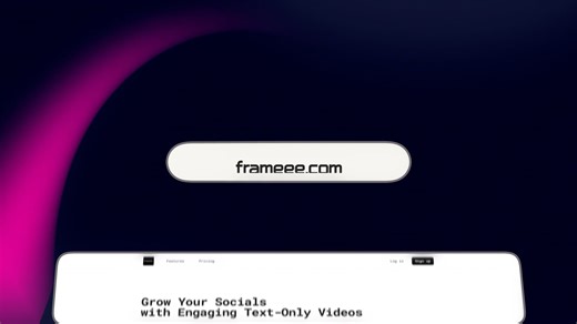 Animated SaaS Explainer – Frameee AI Dashboard & Website UI Motion Demo| baseTOP