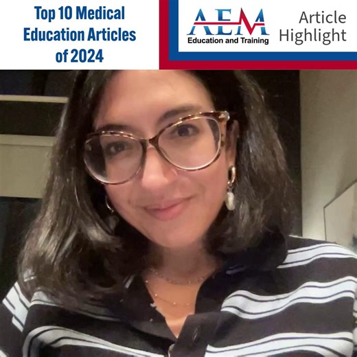 SAEMOnline on Instagram: "There's so much great work in #EmergencyMedicine education - but how can you keep up with it? This helpful article highlights key studies and innovations from 2024 that have the potential to shape how EM physicians teach and train. Read the article now in AEM E&T, available through the publications link in our bio, and consider submitting your original articles, bedside teachings, educator blueprints, and more to AEM E&T today! #MedEd #EMResearch #EmergencyMedicine #Eme