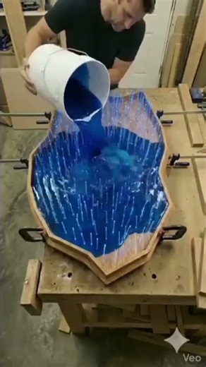 DIY Galaxy Infinity Table #shortvideo #aihindi