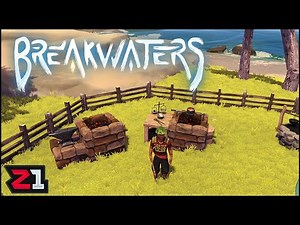 Village Exploration and Building The FORGE! Breakwaters [E5] | Z1 Gaming