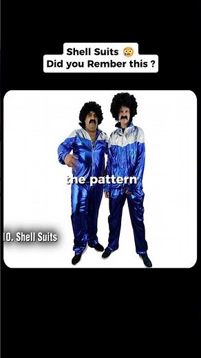 Shell Suits 😎 The Bold 80s & 90s Fashion Trend #shorts