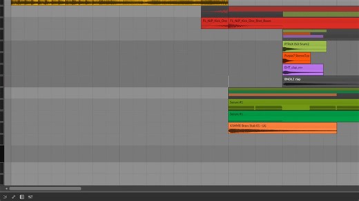 开始练习用Bitwig 制造一首Demo（hybird Trap风格）