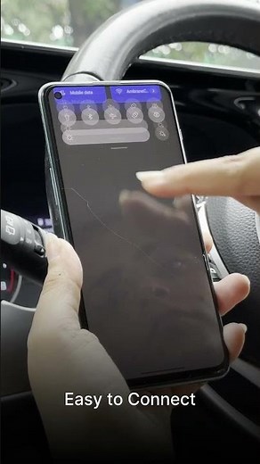 Ambrane 2-in-1 Wireless Carplay Receiver Converts Wired Android Auto & CarPlay to Wireless - CarLink