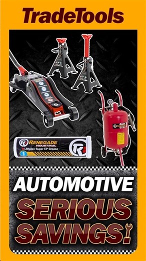TradeTools Automotive Serious Savings – ON NOW!