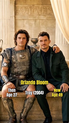 Troy ( 2004 ) Cast then and now #actress #evolution #thenandnow #thenandnowmoviecast