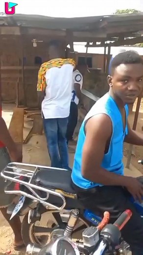 Nadowli: Active Youth Camp Demolished on Angry Landlord's Directive. The Youth Camp Located along the Nadowli Tangasia road Served as Shade and a resting Place for Community youth and passengers during rainy seasons. Filed by: Logi Edmond/Journalist #uwmapp | Upper West Media