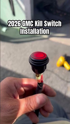 We install kill switches on any kind of vehicle. #gmckillswitch #installations