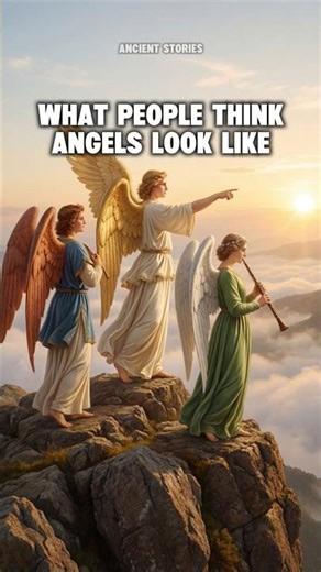 What Angels REALLY Look Like According to the Bible #biblestories #shorts